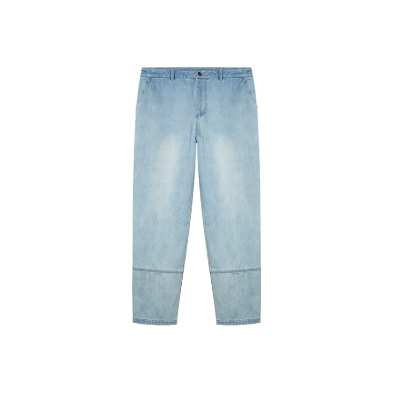 Slamble Jeans Unisex Washed Denim-0