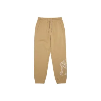 MLB Knitted Sports Pants Unisex Dark Beige