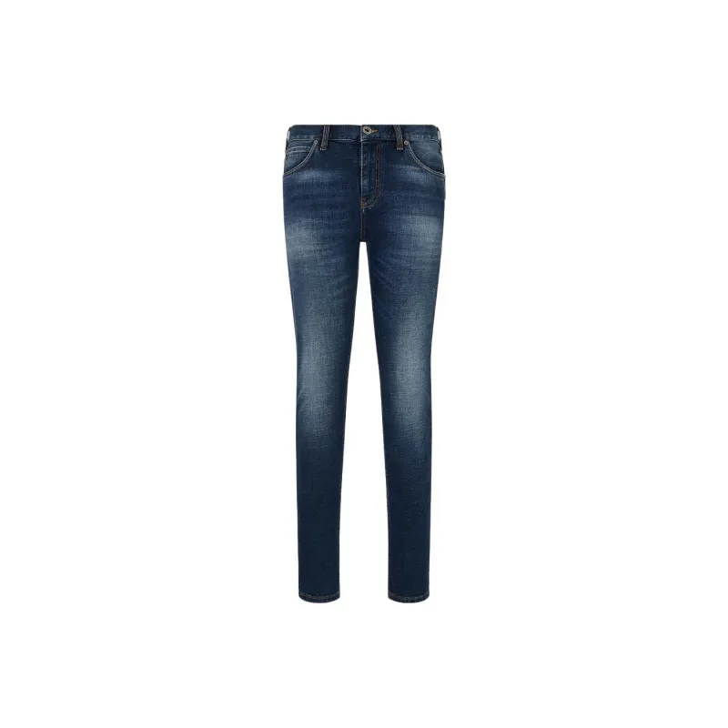 EMPORIO ARMANI Mid rise Straight leg Jeans-0