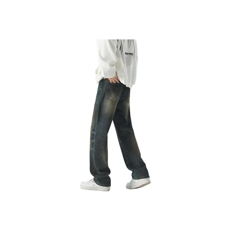 Children Of Huaxia 2025 Spring Summer Jeans Men's Nostalgic Blue-0