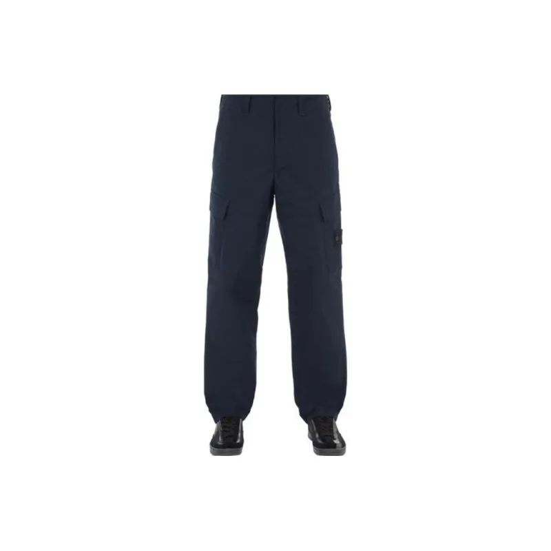 STONE ISLAND Cargo Pants Unisex Marine Blue-0