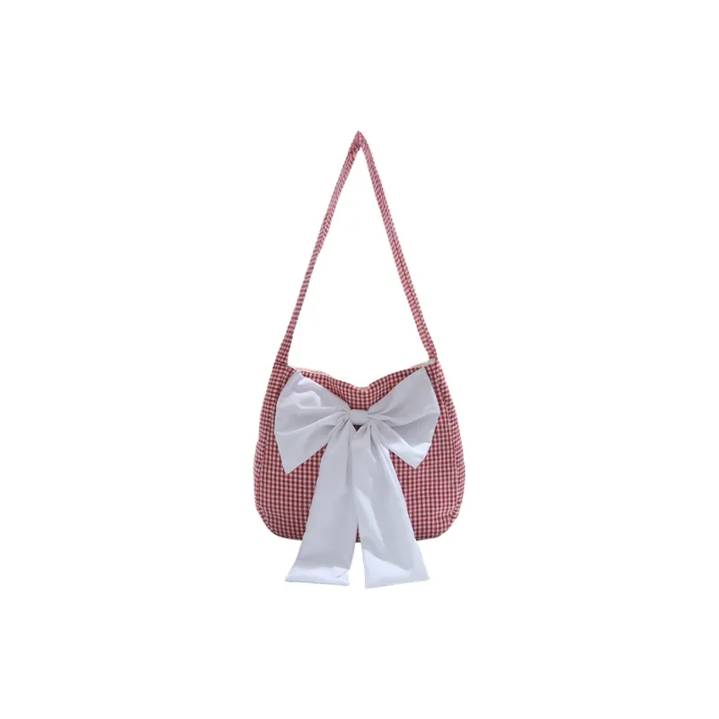 Wenpercy Cotton Fabric Shoulder Bag Regular Women's Red-0