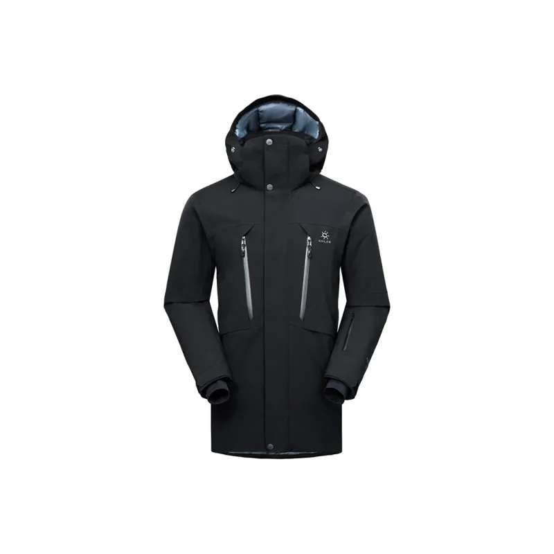 KAILAS Mid Length Hooded Down Jacket Men's-4