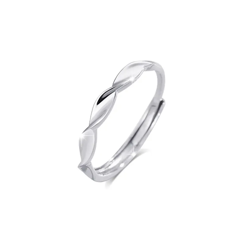 KUMET Sterling Silver Rings Unisex-5