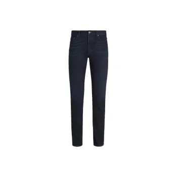 Ermenegildo Zegna Logo Patch Straight Leg Jeans