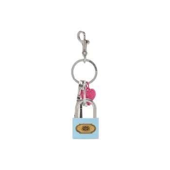 Balenciaga Crystal, Metal Keychains Women's Silver