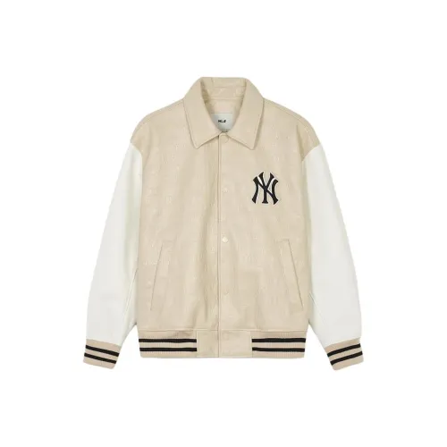 MLB SS24 Jackets Coats Unisex Beige