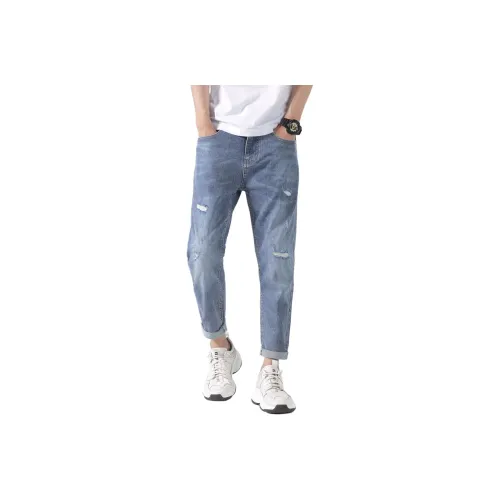 ZMHT Jeans Unisex Blue