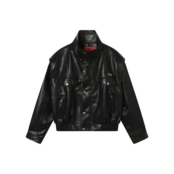 KODAKBLACK/KBLC Leather Jacket Unisex