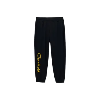 Fun x Garfield Casual Pants Unisex Black
