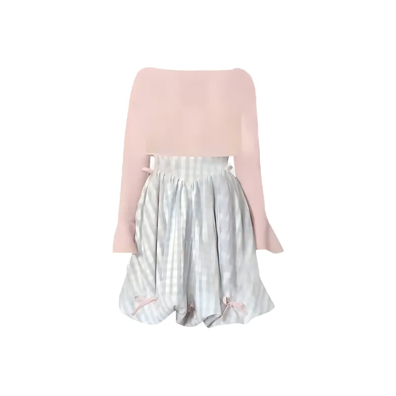 Pa33word Two Piece Skirt Sets Women's-1