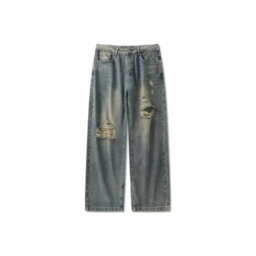 LAMLICKA Jeans Unisex Blue