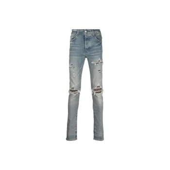 AMIRI MX1 Neon Plaid Jeans
