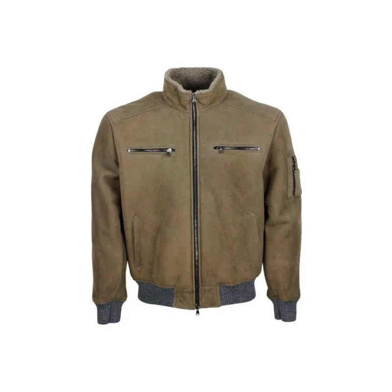 BARBA Long-Sleeved Zipped Jacket-0
