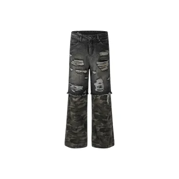 YINLEI Jeans Unisex Black