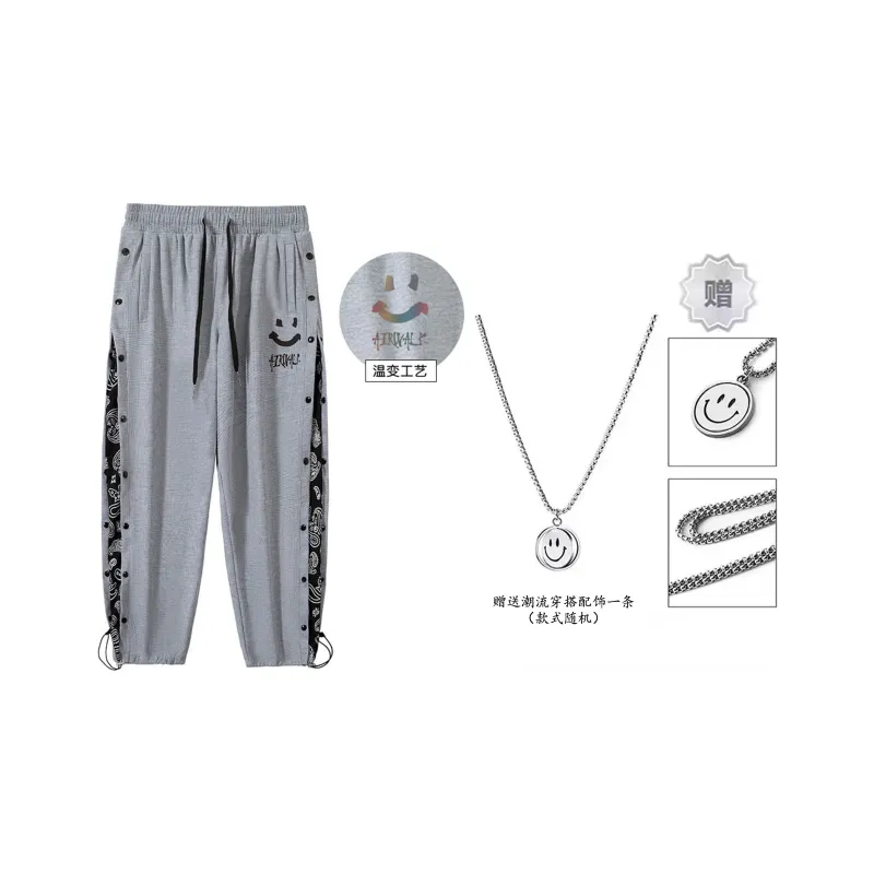 Airwalk Casual Pants Fall Unisex-16