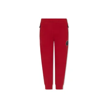 EMPORIO ARMANI SS22 Knitted Sweatpants Men's Red