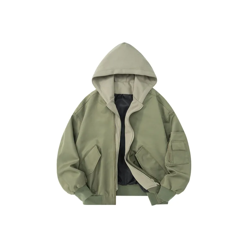 FORCEPULR Jackets Coats Unisex Black-3