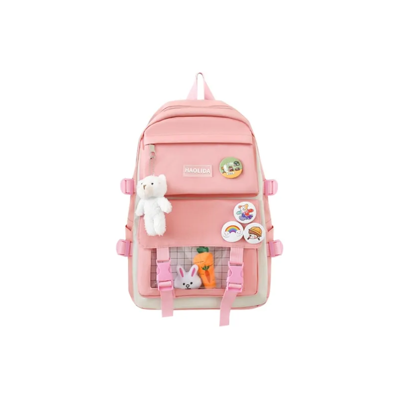 ADOONGA Canvas Backpack Unisex Multicolor-6