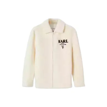 KARL LAGERFELD FW24 Jackets Coats Men's White