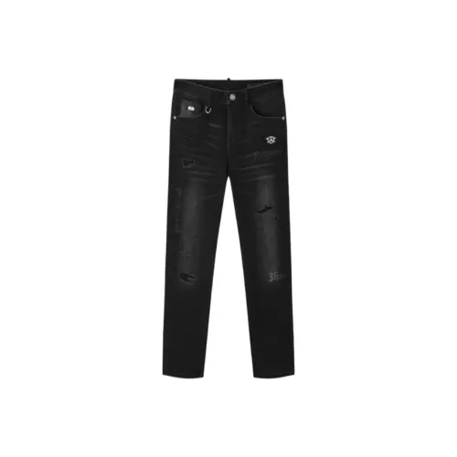 JOHN RICHMOND FW24 Jeans Men's Black Gray