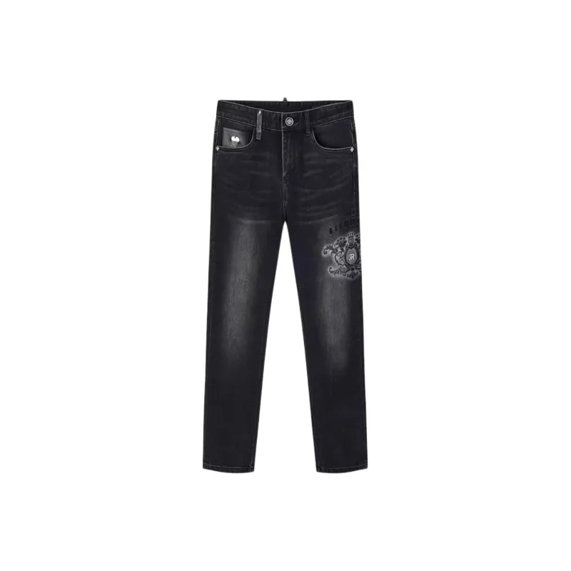 JOHN RICHMOND FW24 Jeans Men's Black Gray-0