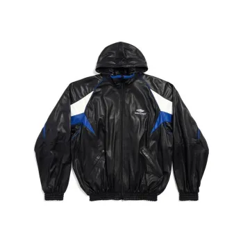 Balenciaga SS23 Leather Jacket Men's