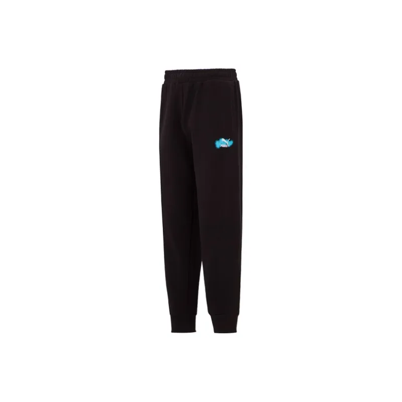 PUMA Knitted Sweatpants Men Black-0