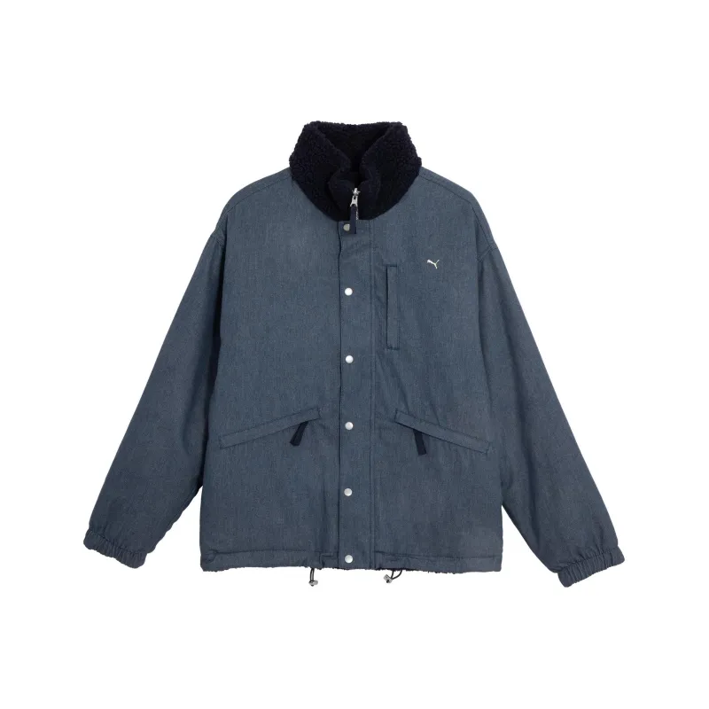 PUMA Jackets Coats Unisex Marine Blue-0