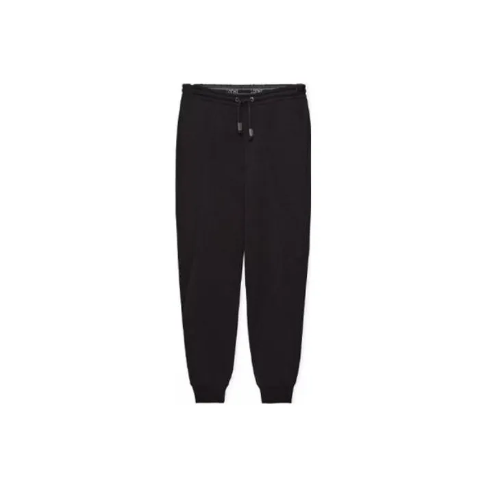 LOEWE SS23 Knitted Sweatpants Men's Black-0