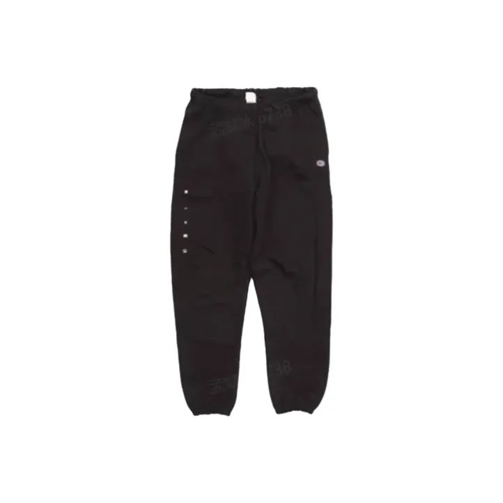 Travis Scott Knitted Sweatpants Men Black-0
