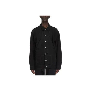 Rick Owens DRKSHDW Sphinx Jumbo Worker Button Up Jacket