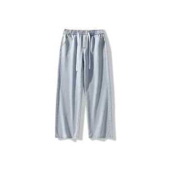 SIFLYTO Straight Fit Drawstring Loose Fit Jeans Unisex