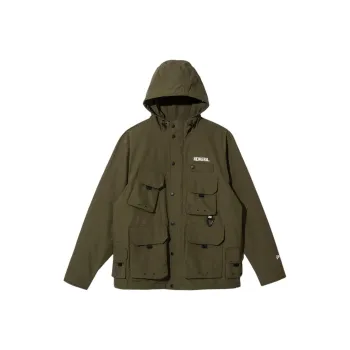 New Era SS24 Jackets Coats Men's Army Green