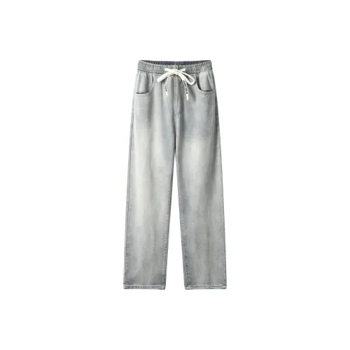 Paddy Julia Jeans Unisex Yellow Mud Light Blue