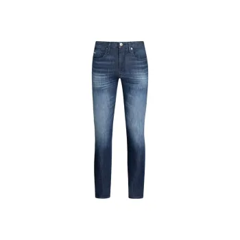 EMPORIO ARMANI Logo Plaque Slim Fit Jeans