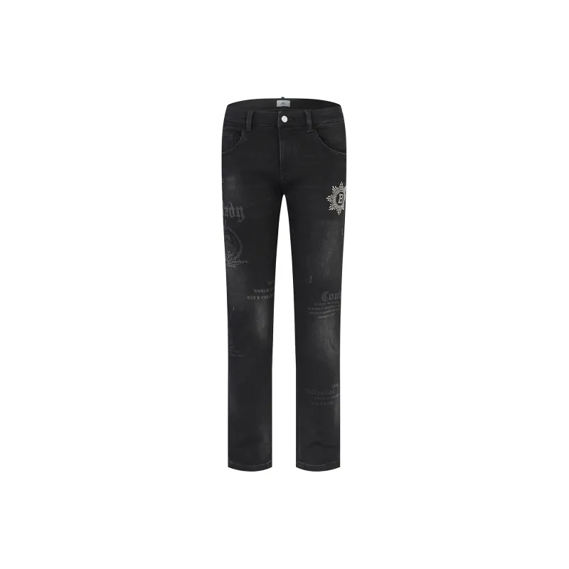 23R+ Slim Fit Pants Jeans Men's Gray-0