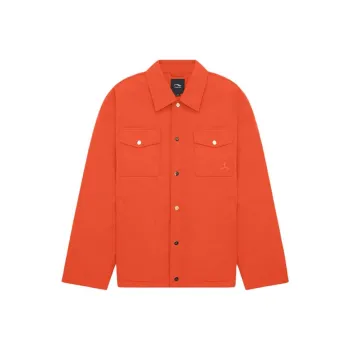 LI NING 1990 Classic Collection Puffer Jacket Men's Vibrant Orange