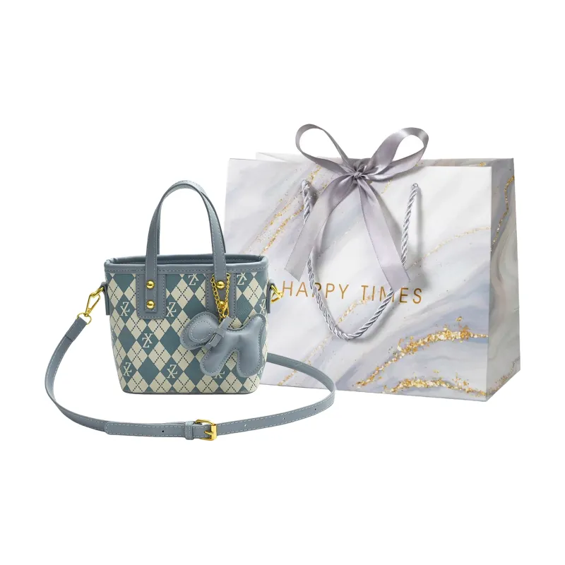 Miss Angel PU Crossbody Bag, Handbag Women's Multicolor-12