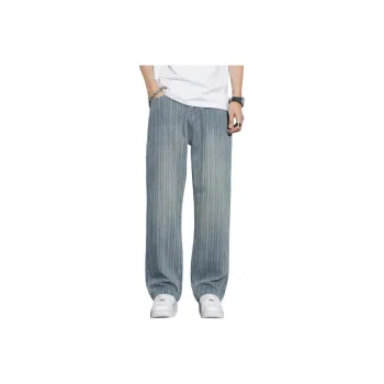Children Of Huaxia Spring And Summer Jeans Men's Nostalgic Blue