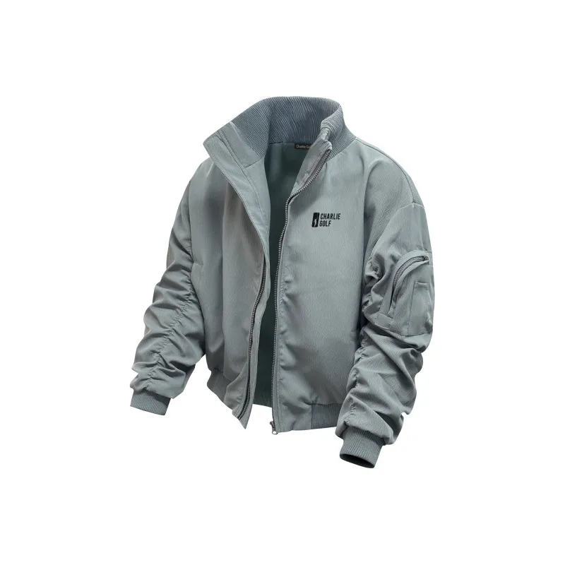 CHARLIE GOLF Jackets Coats Unisex Apricot-8