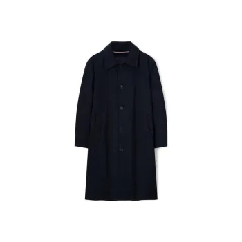 Tommy Hilfiger Trench Coats Men Dark Blue