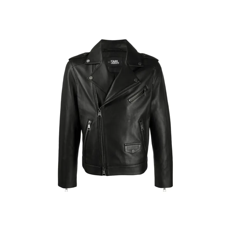 KARL LAGERFELD / Karl Lagerfeld Jeans Leather Biker Jacket-0