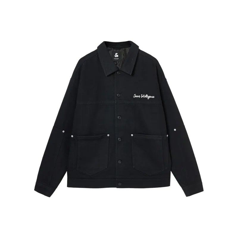 JACK&JONES Jackets Men A15 Black Denim-0