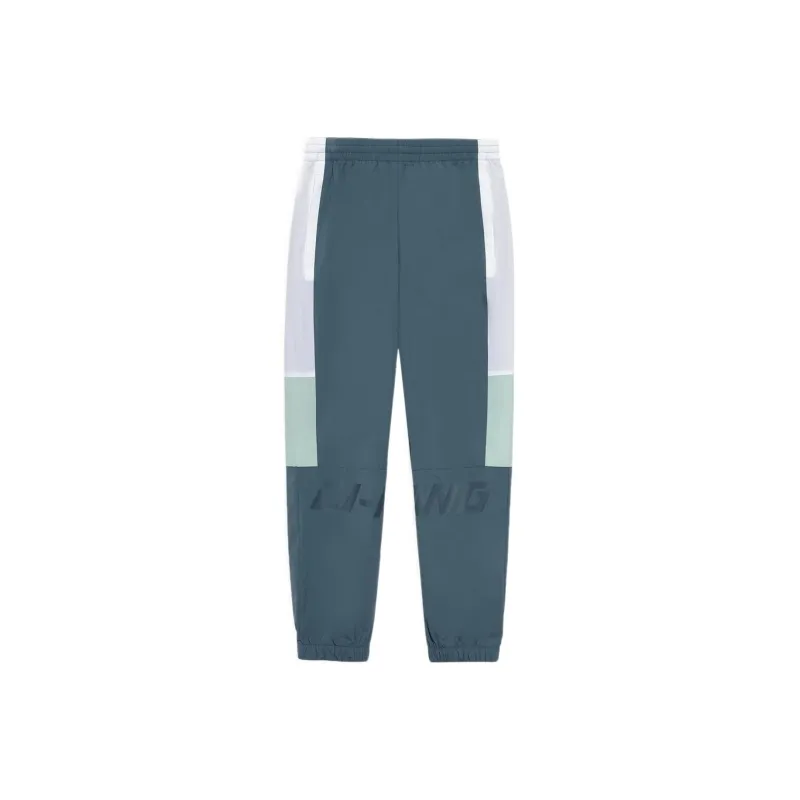 LiNing Sports Trend Series Sports Pants Men's Eggshell Blue-0