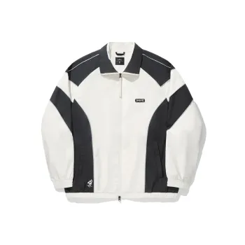 LiNing Trench Coat Unisex Ecru Black