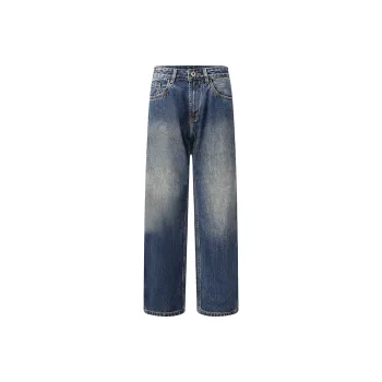 【dme】 Jeans Unisex Starry Sky Blue