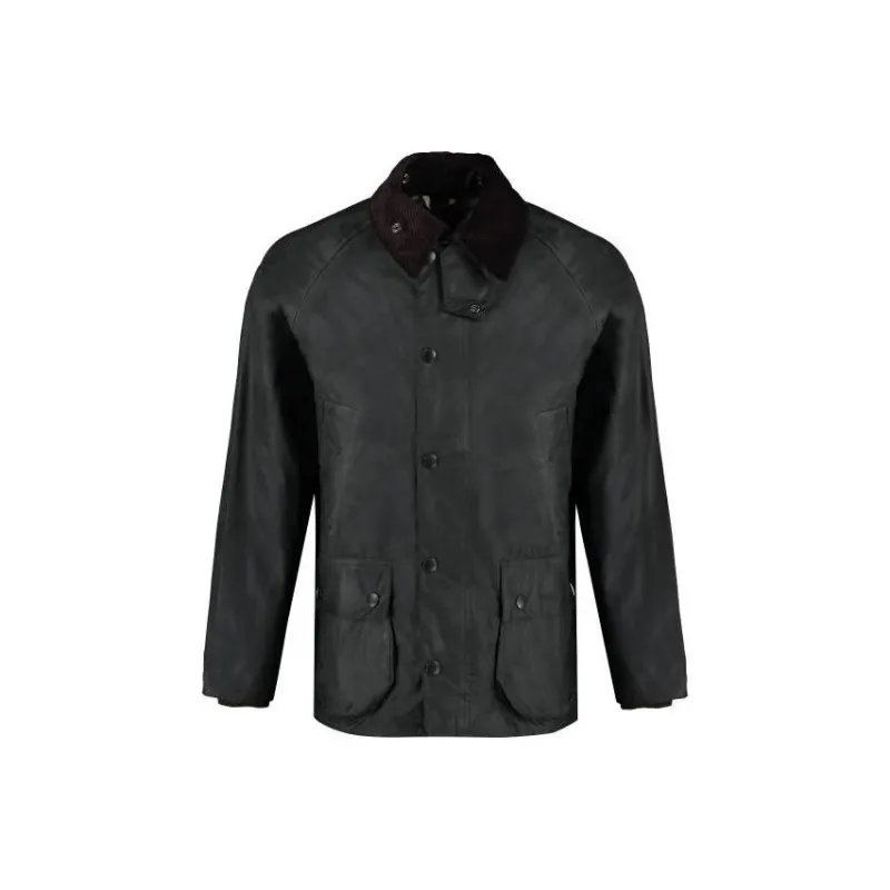 BARBOUR Bedale Wax Collared Jacket-0