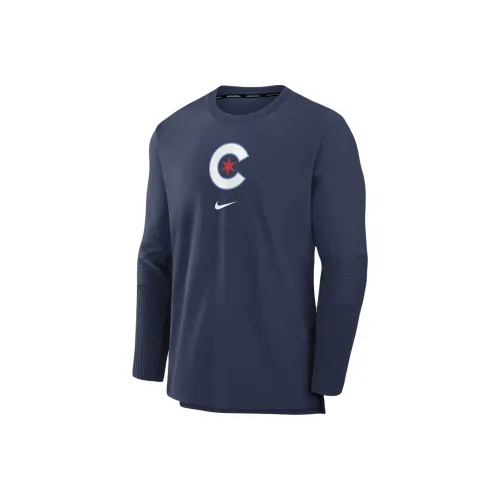 Nike Chicago Cubs Authentic Collection City Connect Player Men's Nike Dri FIT Mlb Pullover Jacket