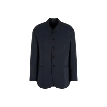 GIORGIO ARMANI Band collar Blazer
